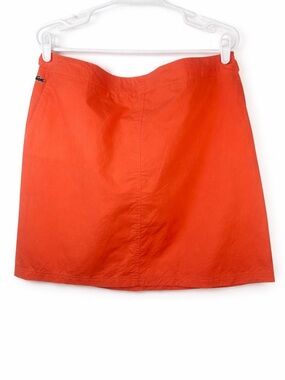 Lacoste Orange Sport Skirt Size 14